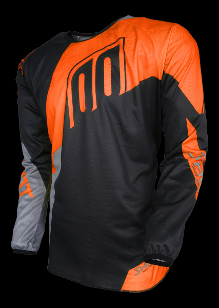 Джерси Shot DEVO ALERT A0D-12C1-A06-10 чёрный/оранжевый