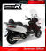Прямоток DOMINATOR PIAGGIO MP3 500 / 500 LT 2008 - 2020 овальный