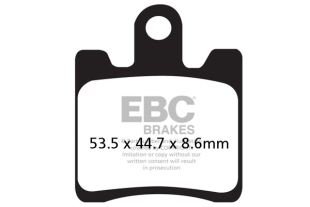Тормозные колодки EBC SFA283/4HH