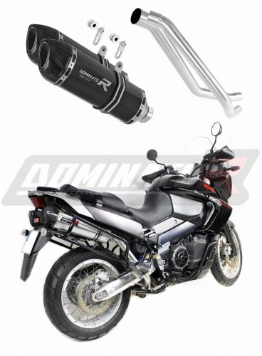 Прямоток Aprilia ETV 1000 Caponord 2005 - 2007 DOMINATOR HP1 черный