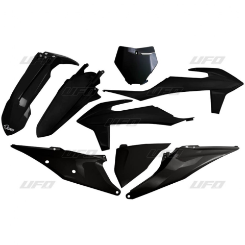 Комплект пластика UFO KTM SX/SXF '19-'22 (чёрный) (KT522E001) KTKIT522001