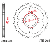 Приводная звезда JT JTR241.53 (PBR 243)