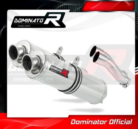 Прямоток DOMINATOR KAWASAKI GPZ 500 1987 - 2003 круглый