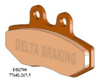 Тормозные колодки DELTA BRAKING DB2700OR-D (FA167)