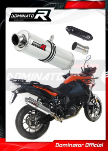 Прямоток DOMINATOR KTM 1090 ADVENTURE 2017 - 2018 круглый