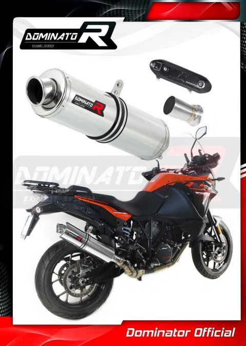 Прямоток DOMINATOR KTM 1090 ADVENTURE 2017 - 2018 круглый
