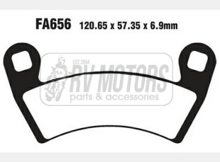 Тормозные колодки EBC FA656R