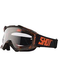 Маска крос SHOT ASSAULT A0D-29A1-D01 чорно-жовтогаряча