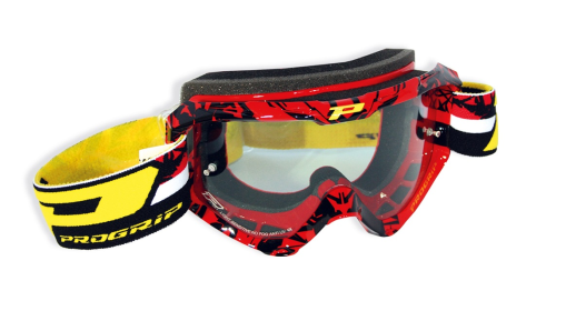 Маска крос PROGRIP LS RIOT PG3450/16RD/BK