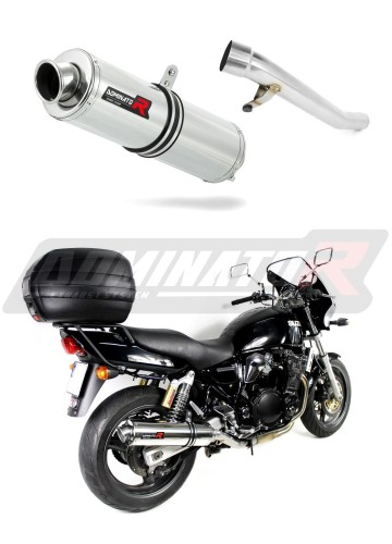Прямоток Suzuki GSX 750 INAZUMA 1997 - 2003 DOMINATOR круглый