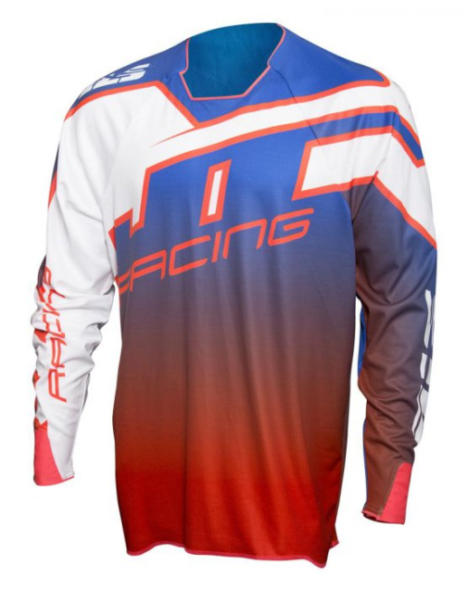 Джерсі JT Racing HYPER REVERT JT17205J04 синій/білий/червоний. Розмір L