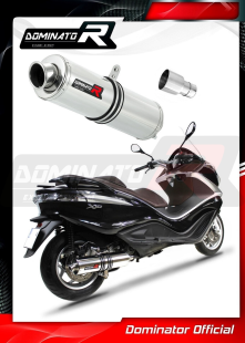 Прямоток DOMINATOR PIAGGIO X10 125 2012 - 2016 круглый