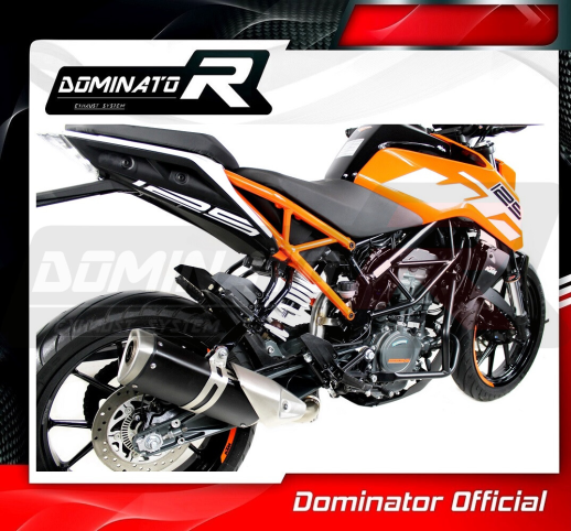 Вихлопний колектор DOMINATOR KTM 125 DUKE DECAT 2017 – 2019