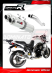 Прямоток DOMINATOR YAMAHA BT 1100 BULLDOG 2001 - 2007 круглый
