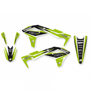 Комплект наклеек KAWASAKI KXF 250 '17-'19 BLACKBIRD DREAM 4 E2424N