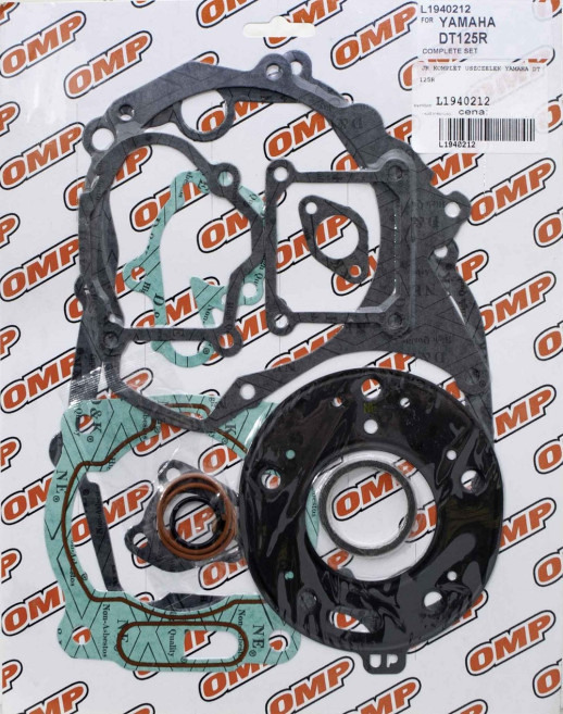 Повний комплект прокладок YAMAHA DT125R OMP L1940212