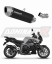Прямоток BMW K1300R 2007 - 2015 DOMINATOR S6 черный