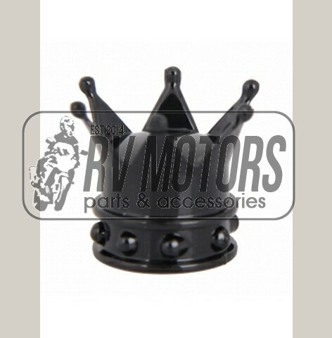 Ковпачки ніпеля Корона чорні 