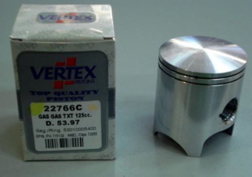 Поршень   GAS GAS 125 TXT '02-'21 (53,98MM) (+0,03MM)   VERTEX 22766D