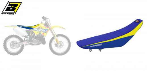 Обшивка сидіння SUZUKI RM 125/250 '01-'19 BLACKBIRD REPLICA SUZUKI WORLD TEAM MXGP 2017 E1318R6