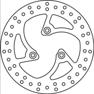 Тормозной диск BREMBO BRM 68B40758