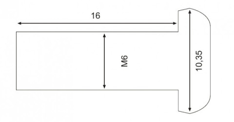 Крепежные болты тормозного диска LUCAS MSW102BO