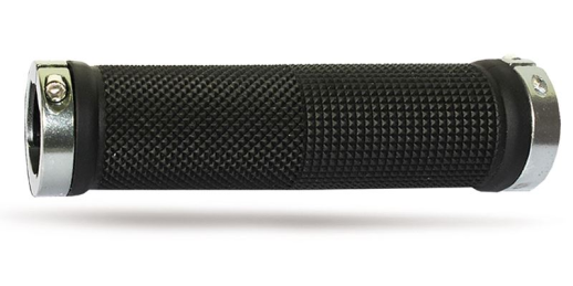 Ручки руля PROGRIP PG999 (22+22MM,120MM) чёрный/серебряный PA099922RIAG