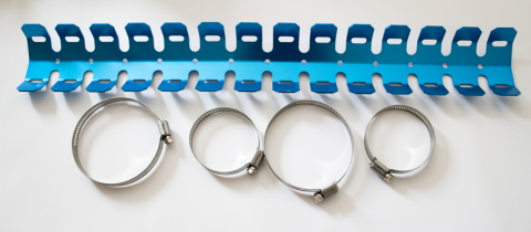 Защита колена JR L35278BL 2T алюминий, синий