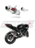 Прямоток Kawasaki ZX6R 636 2009 - 2024 DOMINATOR GP1