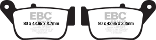 Тормозные колодки EBC SFA678