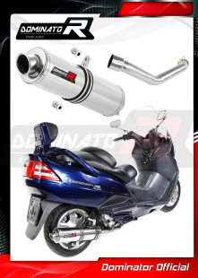 Прямоток DOMINATOR SUZUKI BURGMAN 400 1998 - 2002 круглый