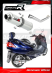 Прямоток DOMINATOR SUZUKI BURGMAN 400 1998 - 2002 круглый