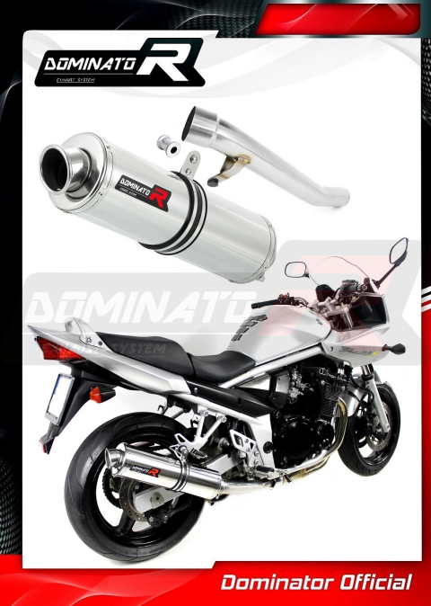 Прямоток DOMINATOR SUZUKI GSF 650 BANDIT 2005 - 2006 круглый