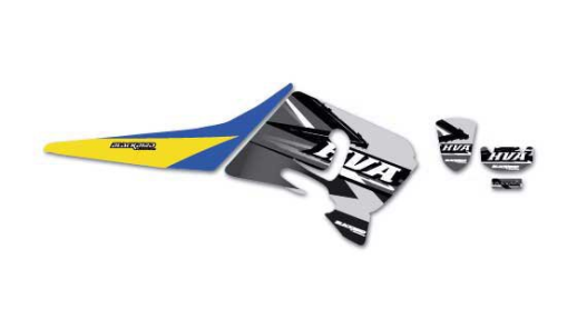 Обшивка сидіння HUSQVARNA TE/TL ALL (00) (11) BLACKBIRD E1603