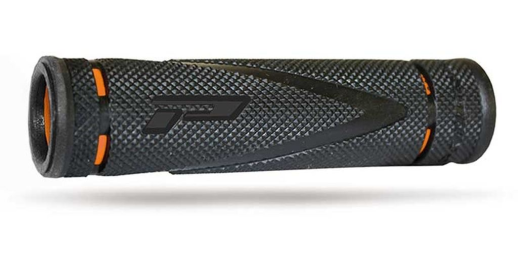 Ручки руля PROGRIP PG838 (22+22MM,125MM) чёрный/оранжевый PA0838SAAR02