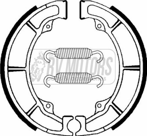 Тормозные колодки SBS 2110