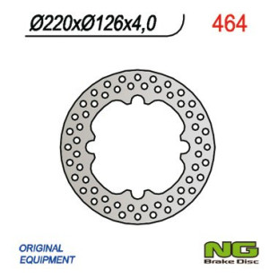 Тормозной диск NG задний HUSQVARNA TE/TC 99-12 (220X126X4) NG464