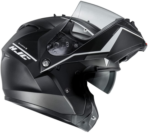 Шлем модуляр HJC IS-Max 2 Mine черный/серый. Размер S