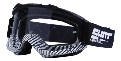 Маска кросс SHOT ASSAULT A0D-29A1-K01 чёрно-белая