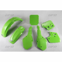 Комплект пластика UFO KAWASAKI KX 250 '87 (зелёный) (KA191E026) KAKIT191026