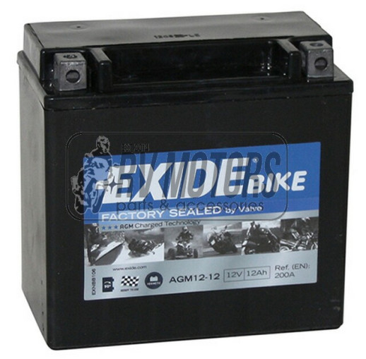 Акумулятор EXIDE AGM12-12