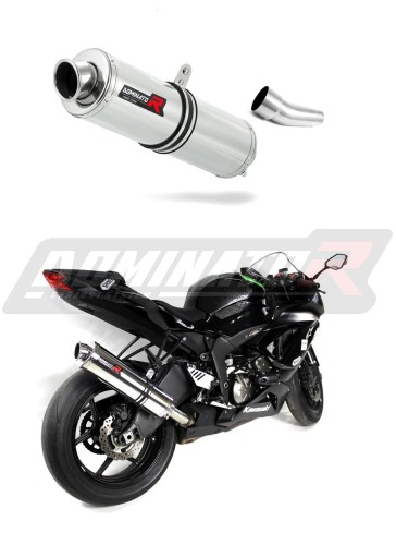 Прямоток Kawasaki ZX6R 636 2009 - 2024 DOMINATOR круглый