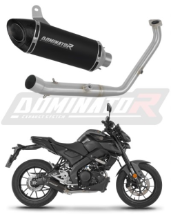 Полная система выхлопа Yamaha MT 125 2024 - 2026 DOMINATOR HP8 черный