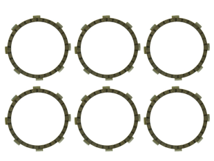 Фрикционные диски сцепления YAMAHA DT 125 LC '85-'87 (35A), RD 125LC '82-'87 (EBS2283)PSYCHIC MC-03974C