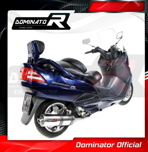 Прямоток DOMINATOR SUZUKI BURGMAN 400 1998 - 2002 овальный