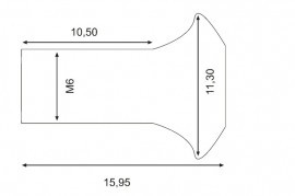 Кріпильні болти гальмівного диска LUCAS MSW104BO