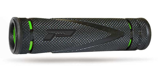 Ручки руля PROGRIP PG838 (22+22MM,125MM) чёрный/зеленый PA0838SAVE02