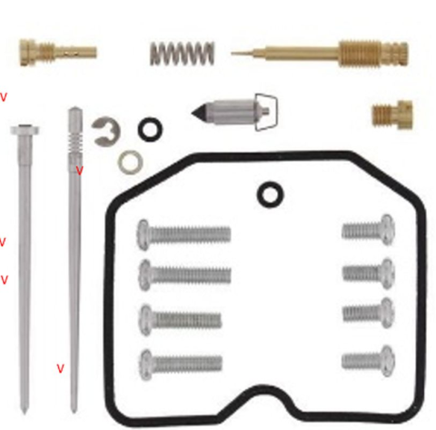 Ремкомплект карбюратора KAWASAKI KLX 300/R '97-'07 BEARING WORX CK50738 (26-1133)