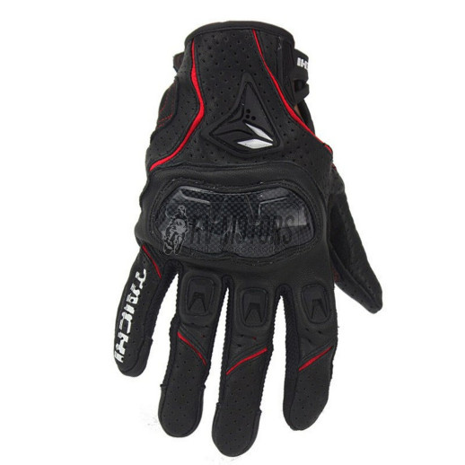 Рукавички RS-Taichi RST 390 чорний/червоний