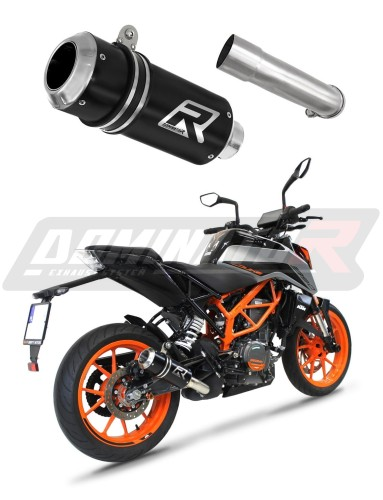 Прямоток KTM 390 Duke 2021 - 2023 DOMINATOR GP черный
